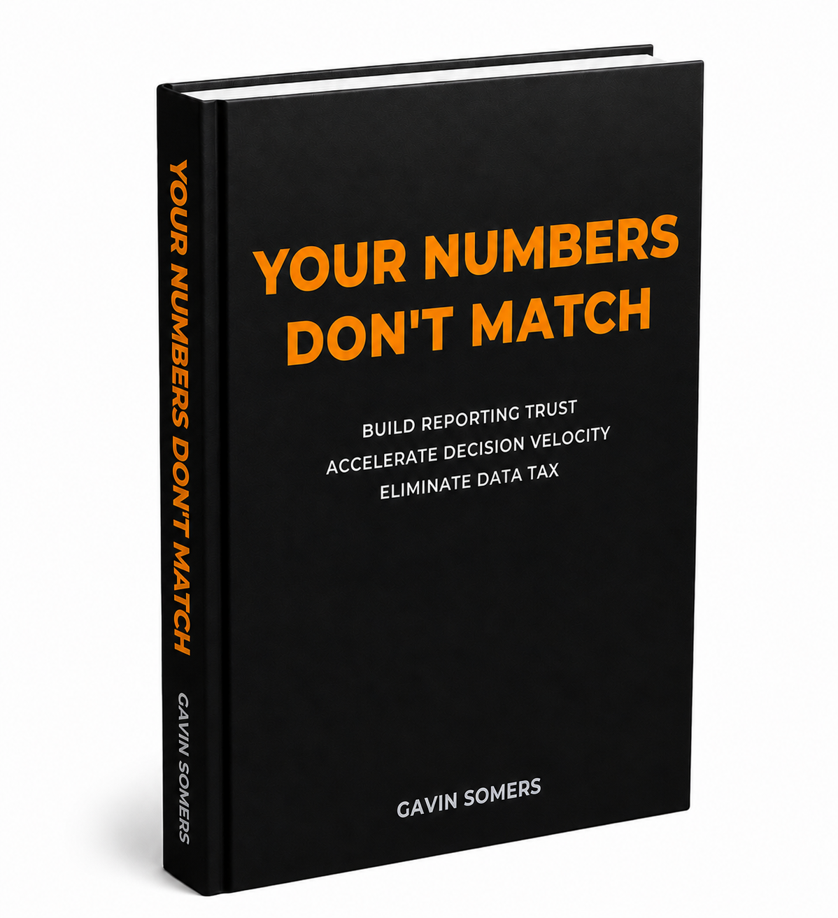 Your Numbers Don't Match book cover by Gavin Somers